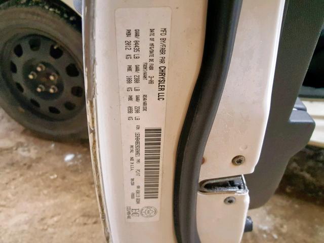 1B3HB48B28D690821 - 2008 DODGE CALIBER SX WHITE photo 10