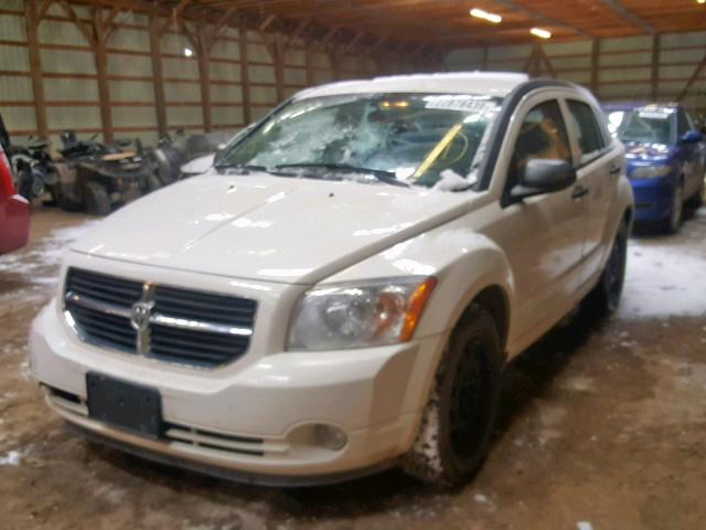 1B3HB48B28D690821 - 2008 DODGE CALIBER SX WHITE photo 2