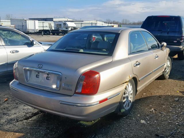 KMHFU45E25A408863 - 2005 HYUNDAI XG 350 BEIGE photo 4