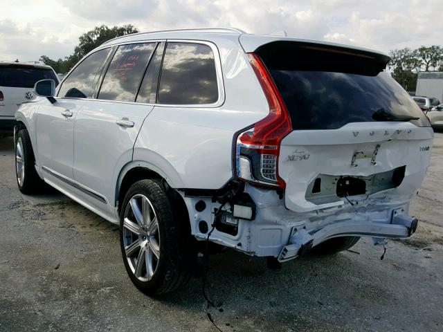 YV4BC0PL6H1163450 - 2017 VOLVO XC90 T8 WHITE photo 3