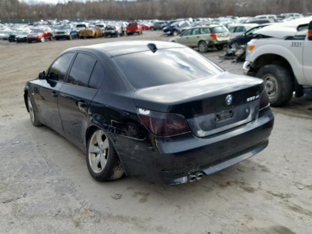 WBANF73537CU26727 - 2007 BMW 530 XI BLACK photo 3