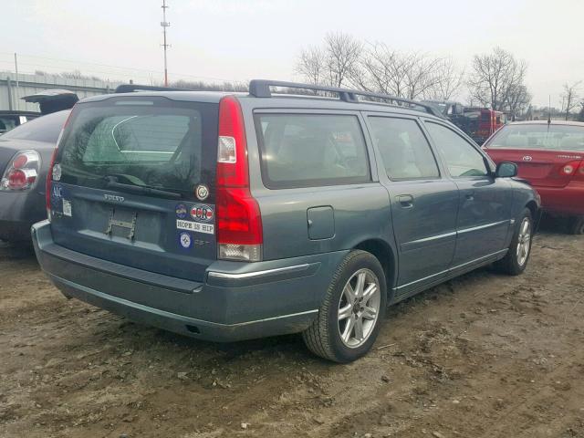 YV1SW592952479081 - 2005 VOLVO V70 FWD BLUE photo 4