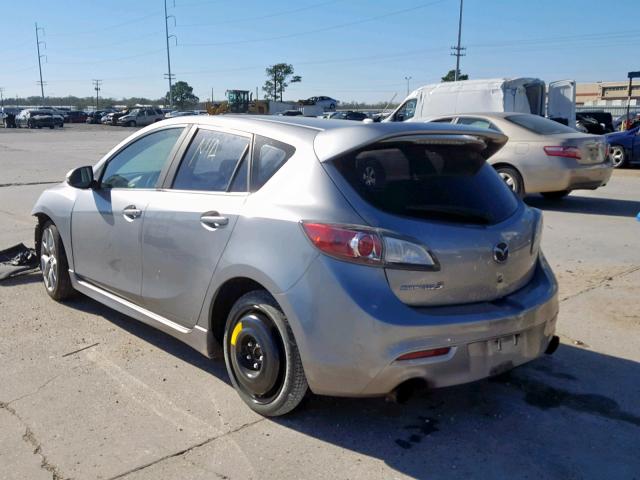JM1BL1H3XA1203056 - 2010 MAZDA SPEED 3 SILVER photo 3
