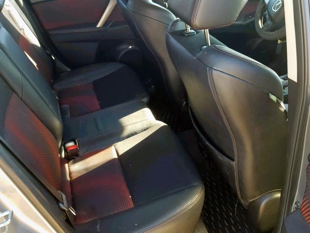 JM1BL1H3XA1203056 - 2010 MAZDA SPEED 3 SILVER photo 6