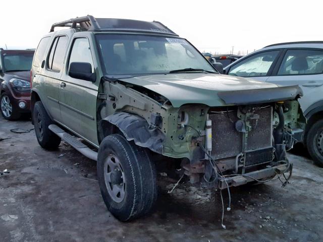 5N1ED28Y33C675307 - 2003 NISSAN XTERRA XE GREEN photo 1