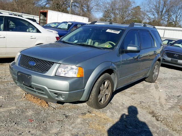 1FMDK03155GA72953 - 2005 FORD FREESTYLE GREEN photo 2