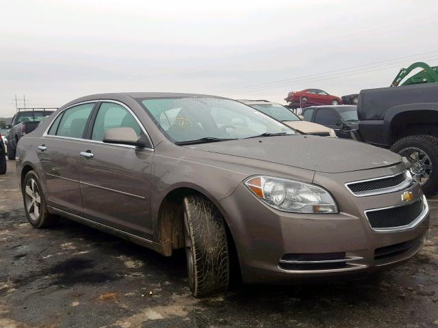 1G1ZC5E04CF104425 - 2012 CHEVROLET MALIBU 1LT BROWN photo 1