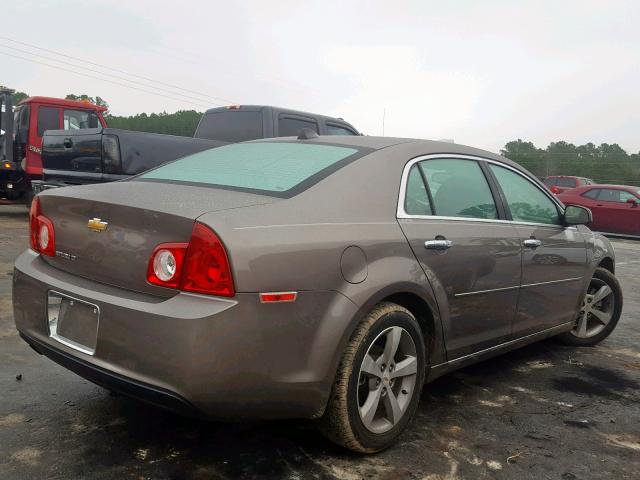 1G1ZC5E04CF104425 - 2012 CHEVROLET MALIBU 1LT BROWN photo 4