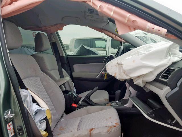 JF2SJABC3GH505515 - 2016 SUBARU FORESTER 2 მწვანე ფოტო 5