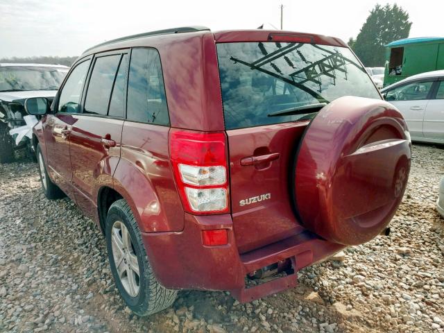 JS3TD947864100363 - 2006 SUZUKI GRAND VITA MAROON photo 3