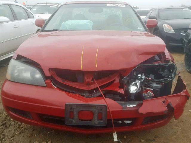 19UYA41693A004607 - 2003 ACURA 3.2CL TYPE RED photo 7