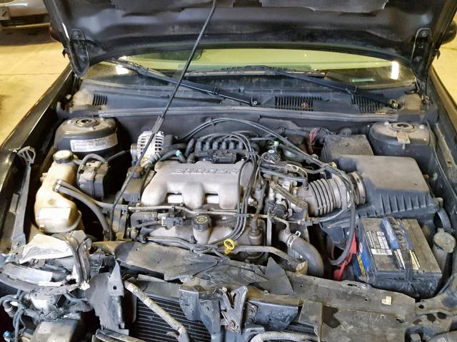 1G1NE52J3Y6274479 - 2000 CHEVROLET MALIBU LS BLACK photo 7