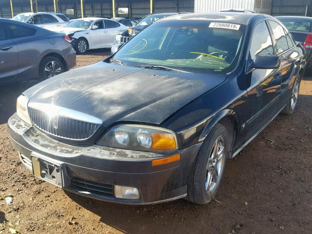 1LNHM87A9YY897607 - 2000 LINCOLN LS BLUE photo 2
