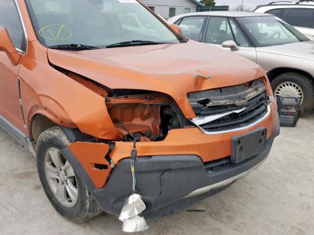 3GSCL33P78S611361 - 2008 SATURN VUE XE ORANGE photo 10