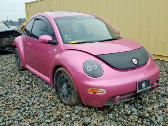 3VWCK21C81M431760 - 2001 VOLKSWAGEN NEW BEETLE PURPLE photo 1