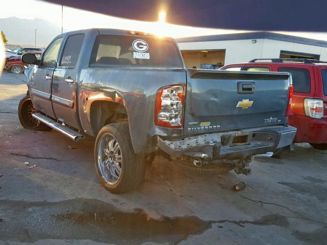 3GCPCSE05BG378632 - 2011 CHEVROLET SILVERADO 黑色 照片 3