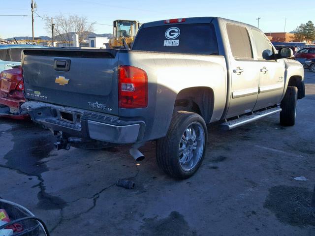 3GCPCSE05BG378632 - 2011 CHEVROLET SILVERADO 黑色 照片 4