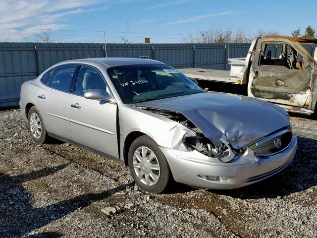 2G4WC582161245161 - 2006 BUICK LACROSSE C SILVER photo 1