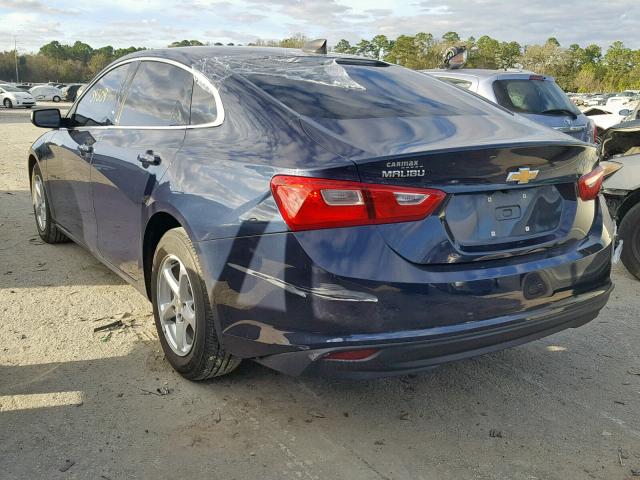 1G1ZB5ST9GF246096 - 2016 CHEVROLET MALIBU LS Көк фото 3