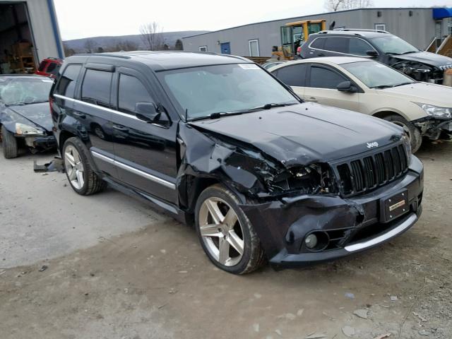 1J8HR78386C344191 - 2006 JEEP GRAND CHER BLACK photo 1