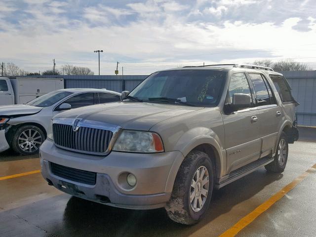5LMFU27R64LJ28531 - 2004 LINCOLN NAVIGATOR TAN photo 2