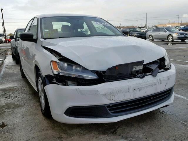 3VW2K7AJ6DM304159 - 2013 VOLKSWAGEN JETTA BASE 白色 照片 1