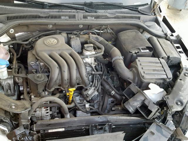 3VW2K7AJ6DM304159 - 2013 VOLKSWAGEN JETTA BASE 白色 照片 7