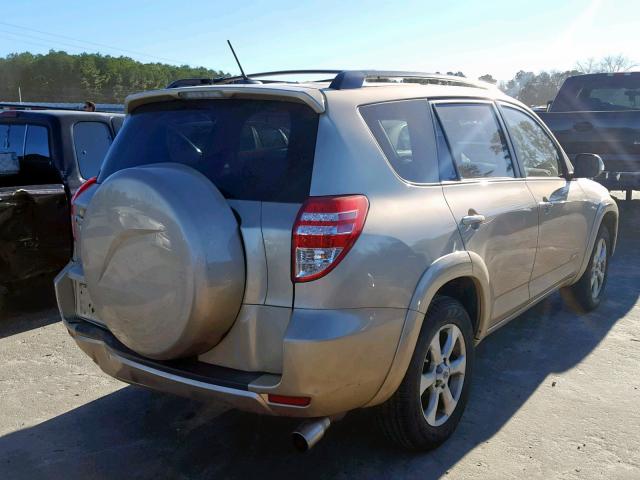 2T3YF4DVXAW042784 - 2010 TOYOTA RAV4 LIMIT GOLD photo 4