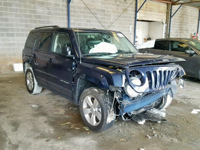 1C4NJRFBXGD742084 - 2016 JEEP PATRIOT LA BLUE photo 1