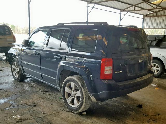 1C4NJRFBXGD742084 - 2016 JEEP PATRIOT LA BLUE photo 3