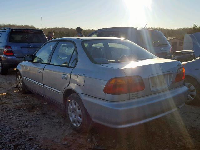 2HGEJ6612YH560276 - 2000 HONDA CIVIC BASE SILVER photo 3