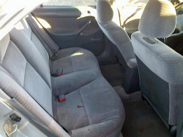 2HGEJ6612YH560276 - 2000 HONDA CIVIC BASE SILVER photo 6