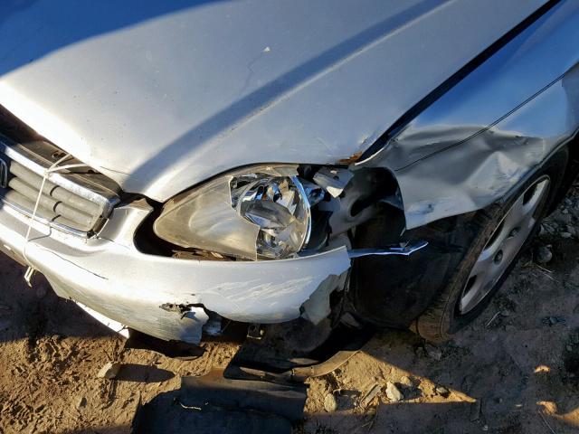 2HGEJ6612YH560276 - 2000 HONDA CIVIC BASE SILVER photo 9