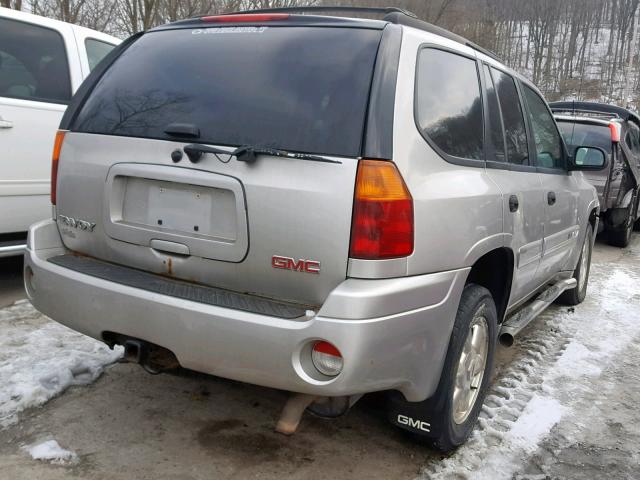 1GKDT13S252157475 - 2005 GMC ENVOY SILVER photo 4