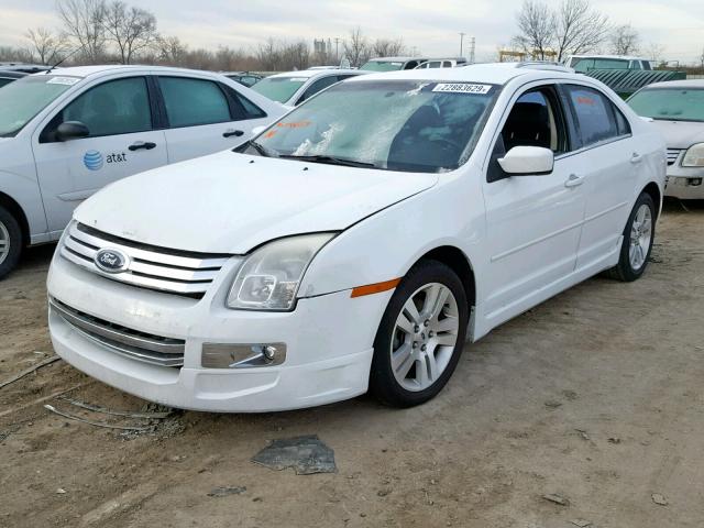 3FAHP08166R176237 - 2006 FORD FUSION SEL WHITE photo 2