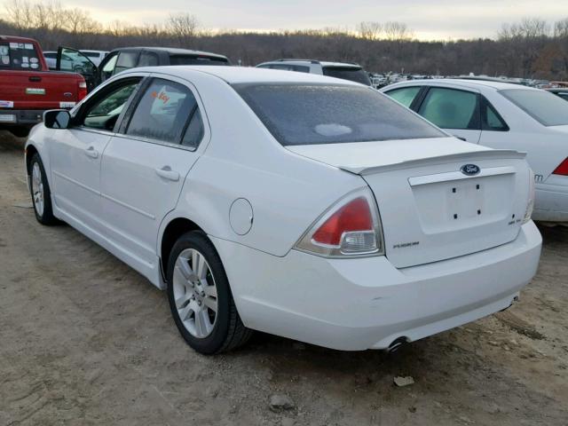 3FAHP08166R176237 - 2006 FORD FUSION SEL WHITE photo 3