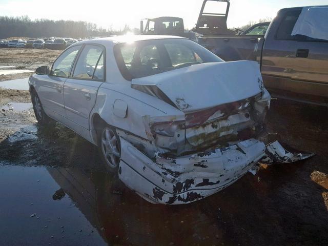2G4WB55K521100271 - 2002 BUICK REGAL LS WHITE photo 3