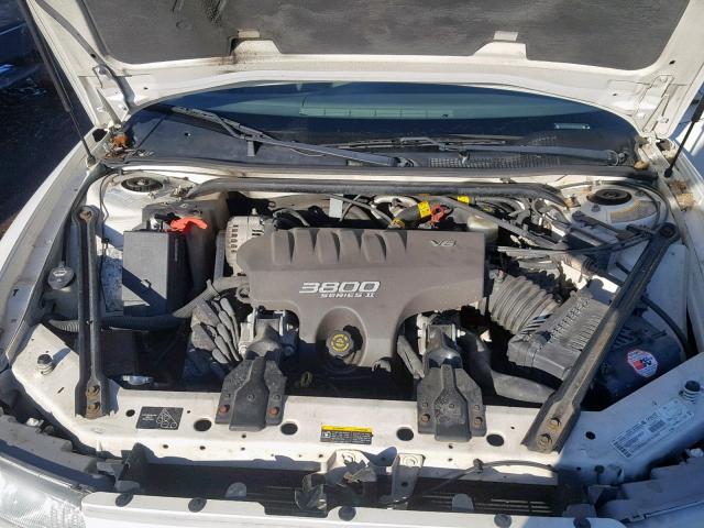 2G4WB55K521100271 - 2002 BUICK REGAL LS WHITE photo 7