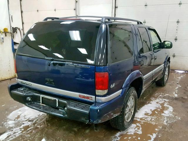 1GKDT13W8Y2262397 - 2000 GMC JIMMY / EN BLUE photo 4