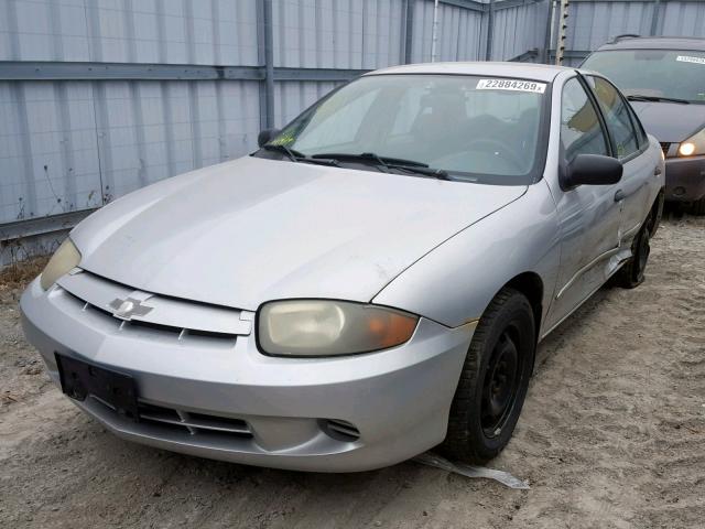 1G1JC52F537122609 - 2003 CHEVROLET CAVALIER 银色 照片 2