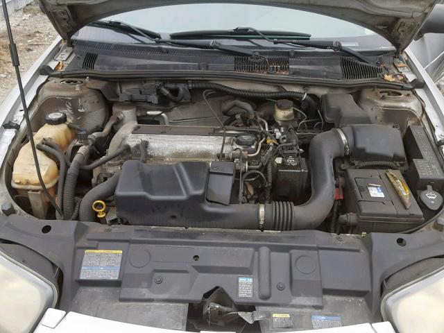 1G1JC52F537122609 - 2003 CHEVROLET CAVALIER 银色 照片 7