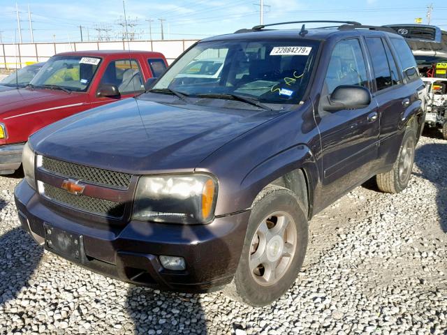 1GNDS13S982196154 - 2008 CHEVROLET TRAILBLAZE TAN photo 2