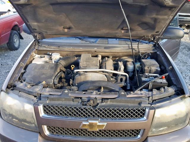 1GNDS13S982196154 - 2008 CHEVROLET TRAILBLAZE TAN photo 7