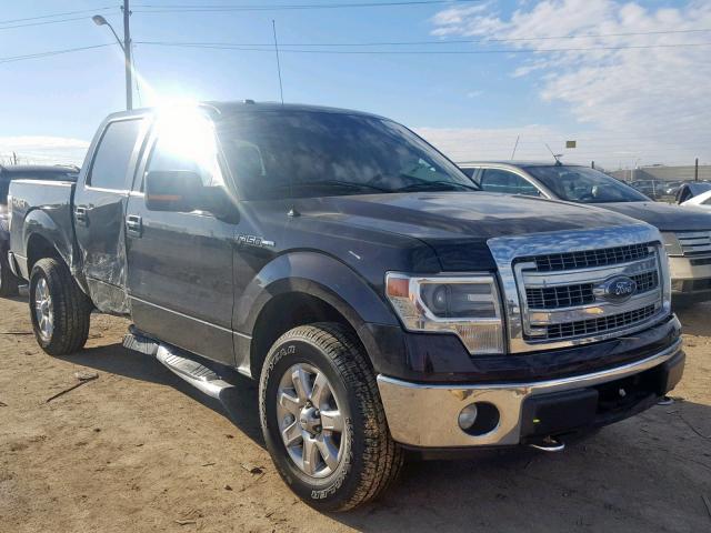 1FTFW1EF4EFA13415 - 2014 FORD F150 SUPER BLACK photo 1