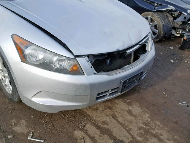 1HGCP26479A023248 - 2009 HONDA ACCORD LXP SILVER photo 9