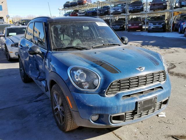 WMWZC5C5XCWL64217 - 2012 MINI COOPER S C BLUE photo 1