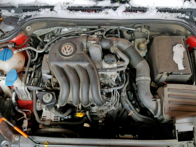 3VW1K7AJ8EM372976 - 2014 VOLKSWAGEN JETTA BASE RED photo 7