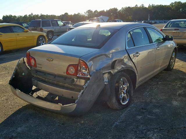 1G1ZH57B68F290296 - 2008 CHEVROLET MALIBU 1LT SILVER photo 4