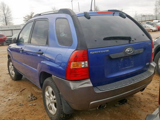 KNDJE723467143202 - 2006 KIA NEW SPORTA BLUE photo 3