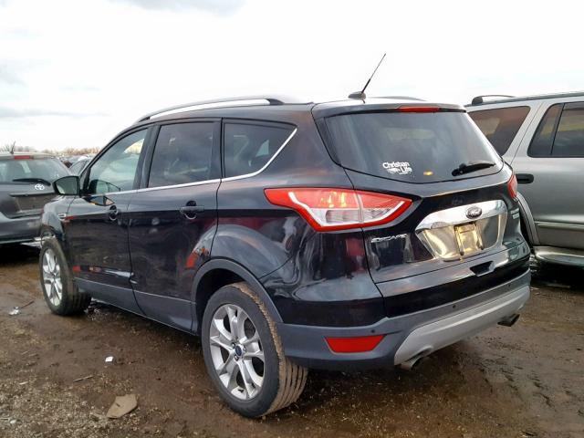 1FMCU0JX5EUC66784 - 2014 FORD ESCAPE TIT BLACK photo 3